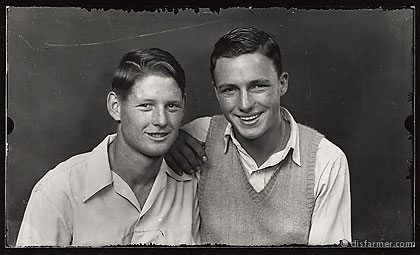 Two Smiling Young Men
