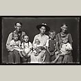 Man and Woman with Six Children